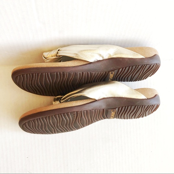 Vionic Pippa Supportive Sandals Champagne Gold 7 - Picture 8 of 10